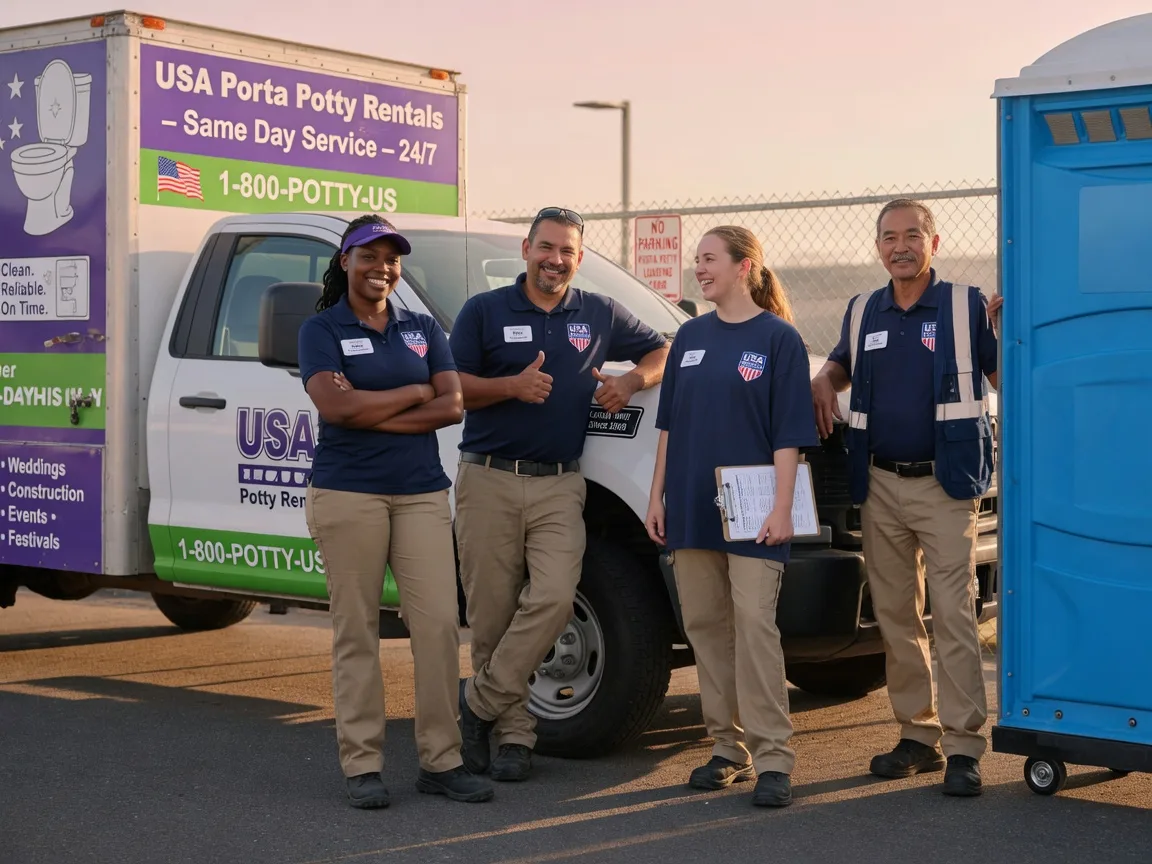 Porta Potty Rental company in Pittsfield, IL