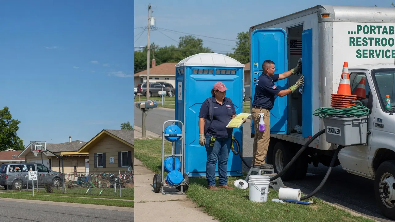 Portable Toilet Rental in Pittsfield, IL near me